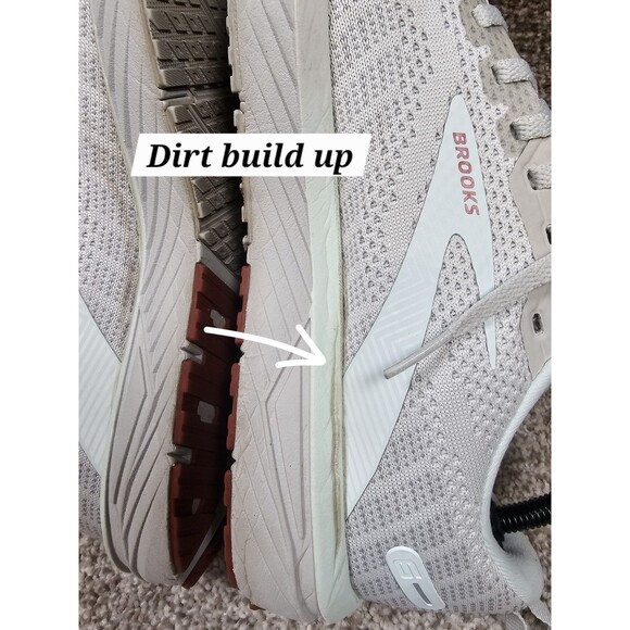 Brooks Womens Revel 6 1203861B459 White Running Shoes Sneakers Size 10 - Picture 8 of 12